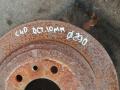 диск тормозной задний Peugeot 607 1 поколение 2001, 2.2 л., 4HX (DW12TED4/FAP), дизель, МКПП, передний привод - фото №2