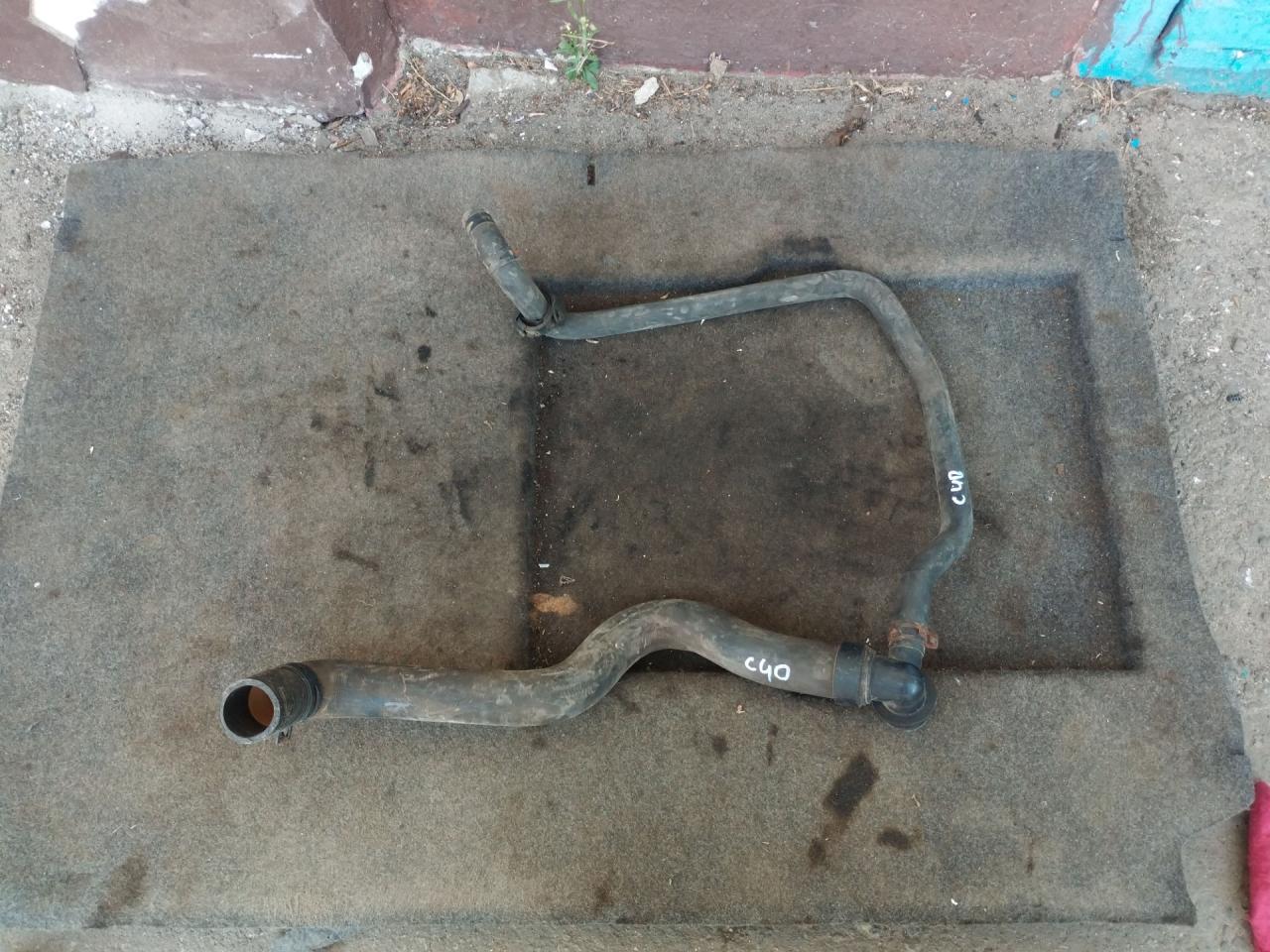 патрубок радиатора Peugeot 607 1 поколение 2001, 2.2 л., 4HX (DW12TED4/FAP), дизель, МКПП, передний привод - фото №1