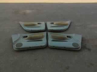 Обшивка двери (комплект) Renault Scenic 1 поколение [рестайлинг] 2002, 1.9 л., F9Q 732, дизель, МКПП, синий, передний привод