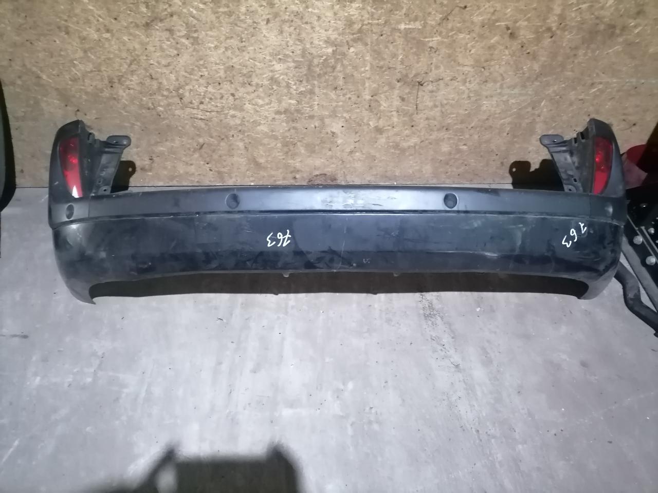 бампер задний Renault Espace 4 поколение 2004, 2.2 л., DCi, G9T 742, дизель, 6МКПП, черный, минивэн, передний привод - фото №1