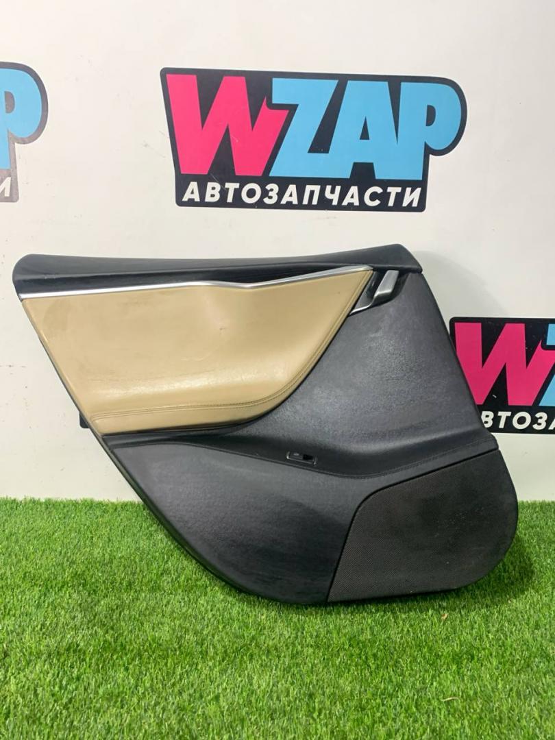 обшивка двери задняя левая Tesla Model S 1 поколение 2012 - фото №1