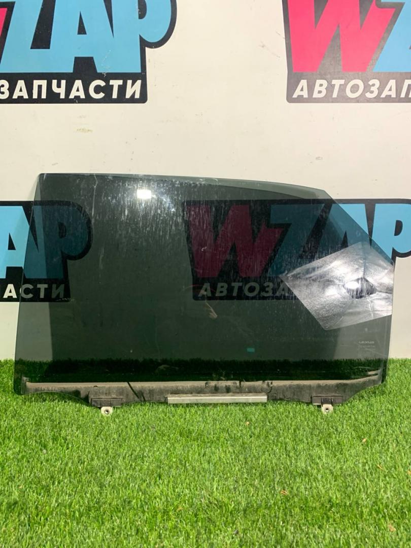 стекло двери задней левой Lexus RX 4 поколение 2017, 3.5 л., гибрид, АКПП, внедорожник 5 дв. - фото №1