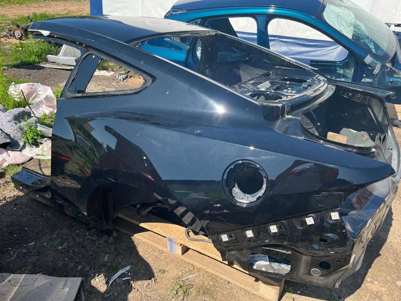 крыло заднее левое Ford Mustang 7 поколение S650 2024, 2.3 л., бензин, АКПП, черный, купе, задний привод - фото №1