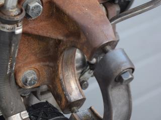 кронштейн полуоси Volvo XC90 1 поколение 2004, 2.5 л., B 5254 T2, бензин, АКПП, внедорожник 5 дв.