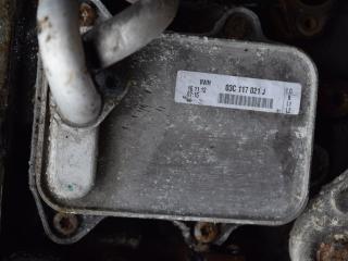 радиатор масляный Volkswagen Jetta 6 поколение 2013, 1.4 л., TSI, CAXA, бензин, АКПП, седан, 03C117021J