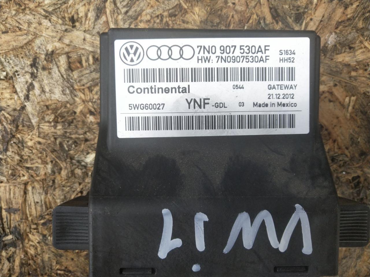 диагностический интерфейс Volkswagen Jetta 6 поколение 2013, 1.4 л., TSI, CAXA, бензин, АКПП, седан, 7N0907530AF - фото №1