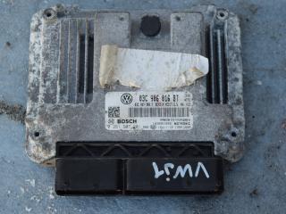 блок управления двигателем Volkswagen Jetta 6 поколение 2013, 1.4 л., TSI, CAXA, бензин, АКПП, седан, 03C906016BT, 0261S07201