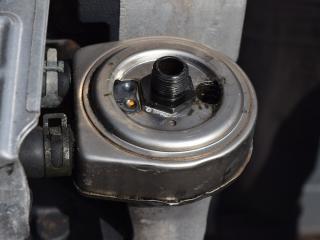 теплообменник масляного фильтра Kia Carens 1 поколение [рестайлинг] 2003, 2.0 л., CRDi, D4EA, дизель, МКПП, минивэн, передний привод