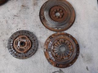 комплект сцепления Toyota Avensis 2 поколение (T250) 2004, 2.0 л., 1AZ-FSE, бензин, МКПП, черный, универсал