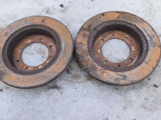 диск тормозной задний Volvo V40 1 поколение 1998, 1.9 л., Ti, B 4194 T, бензин, МКПП, красный, универсал, передний привод