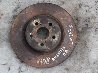 диск тормозной Toyota Avensis 2 поколение (T250) 2004, 2.0 л., 1AZ-FSE, бензин, МКПП, черный, универсал