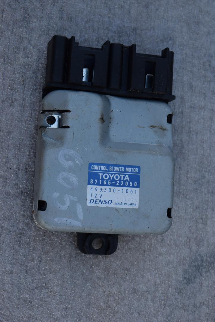 сопротивление печки Lexus RX 1 поколение 2002, 3.0 л., 1MZ-FE, бензин, АКПП, внедорожник 5 дв., полный привод, 8716522050 - фото №1