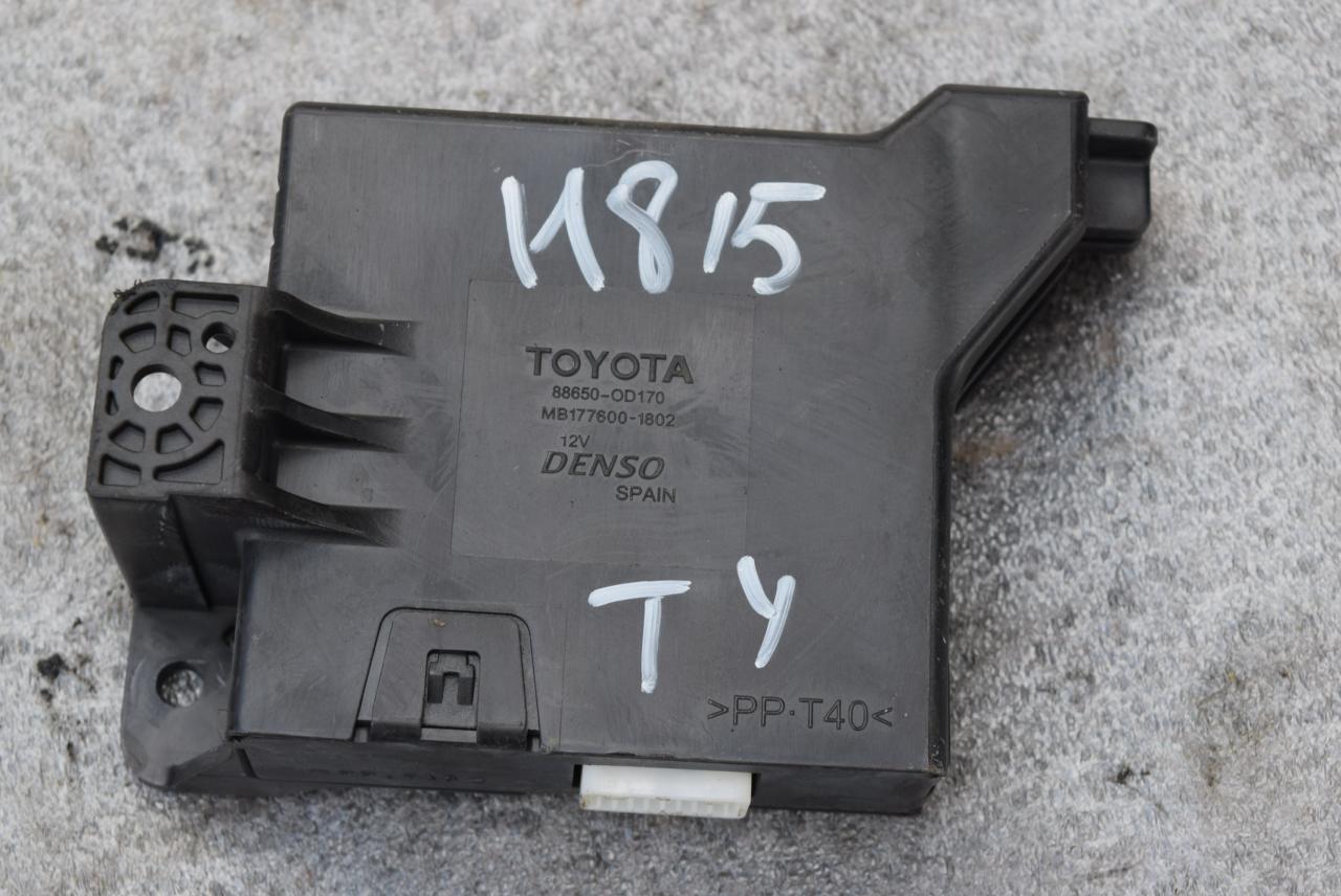 блок управления (другие) Toyota Yaris XP9 2008, 1.4 л., D-4D, 1ND-TV, дизель, МКПП, хетчбэк 5 дв., 886500D170 - фото №1