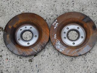 диск тормозной задний Volvo V40 2 поколение 2014, 1.6 л., Ti, B 4164 T3, бензин, вариатор, универсал