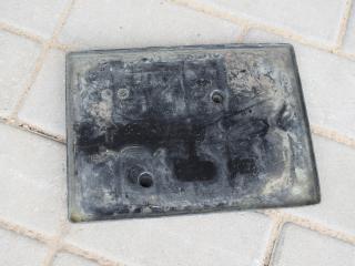 полка аккумулятора Toyota Yaris XP9 2008, 1.4 л., 1ND-TV, дизель, МКПП, хетчбэк 5 дв., правый руль, 744310D110