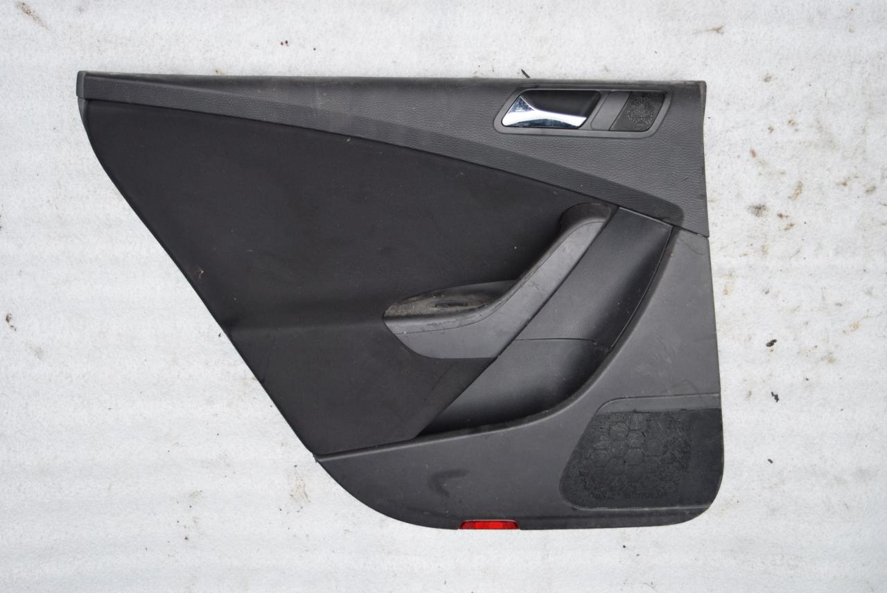 обшивка двери задняя левая Volkswagen Passat B6 2007, 2.0 л., дизель, МКПП, универсал - фото №1