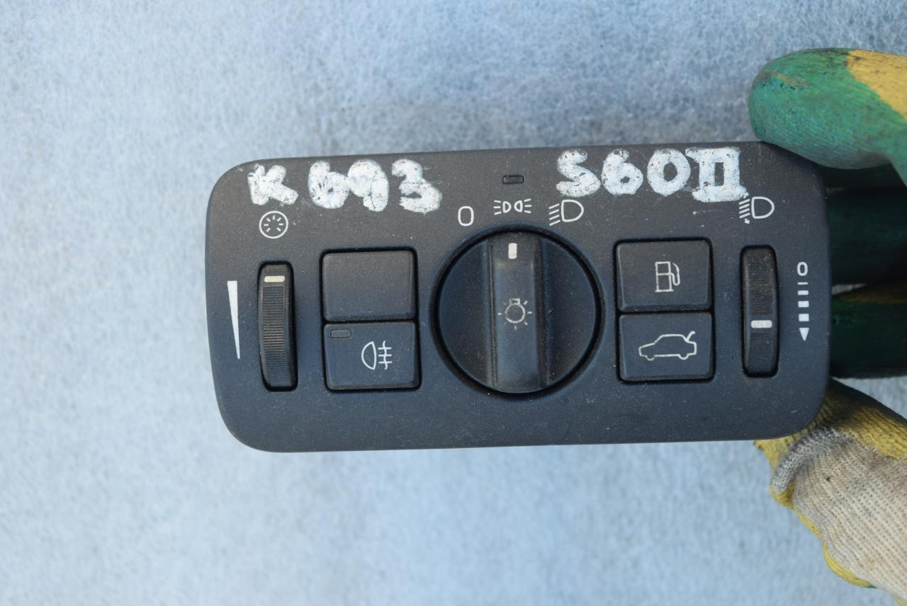 переключатель света Volvo S60 2 поколение 2011, 2.0 л., дизель, АКПП, серый, седан, правый руль, 30739413 - фото №1