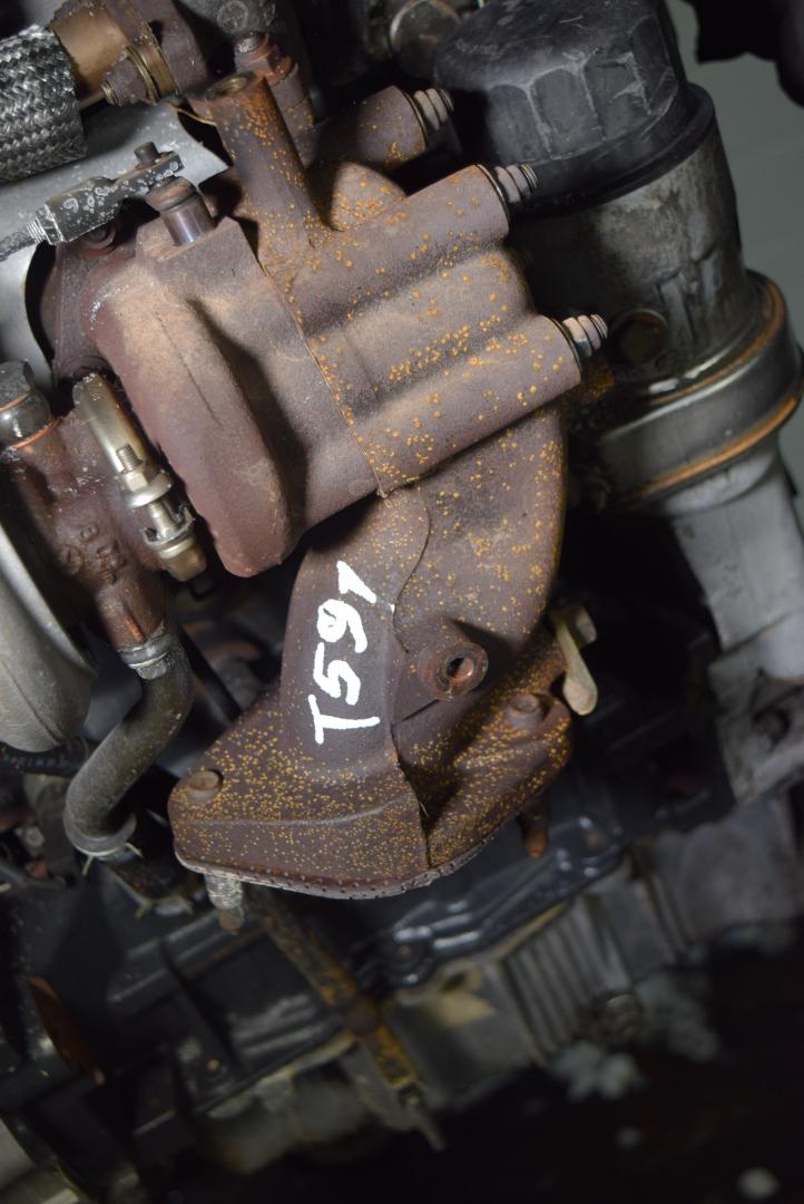 труба приемная глушителя Hyundai Matrix 1 поколение 2002, 1.5 л., CRDi, D3EA, дизель, МКПП - фото №1