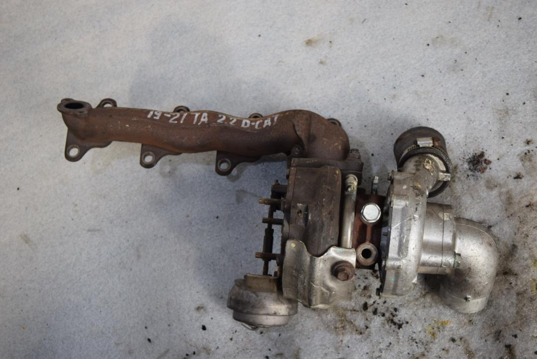 турбина Toyota Auris 1 поколение 2007, 2.2 л., 2AD-FHV, дизель, МКПП, хетчбэк 5 дв., 172010R022, VB13 - фото №1