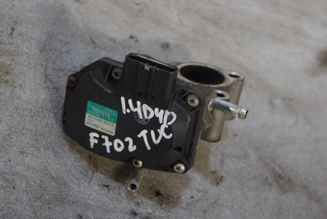 клапан EGR Toyota Urban Cruiser 1 поколение 2012, 1.4 л., 1ND-TV, дизель, МКПП, хетчбэк 5 дв., 2580033011, VN150100-0031 - фото №1