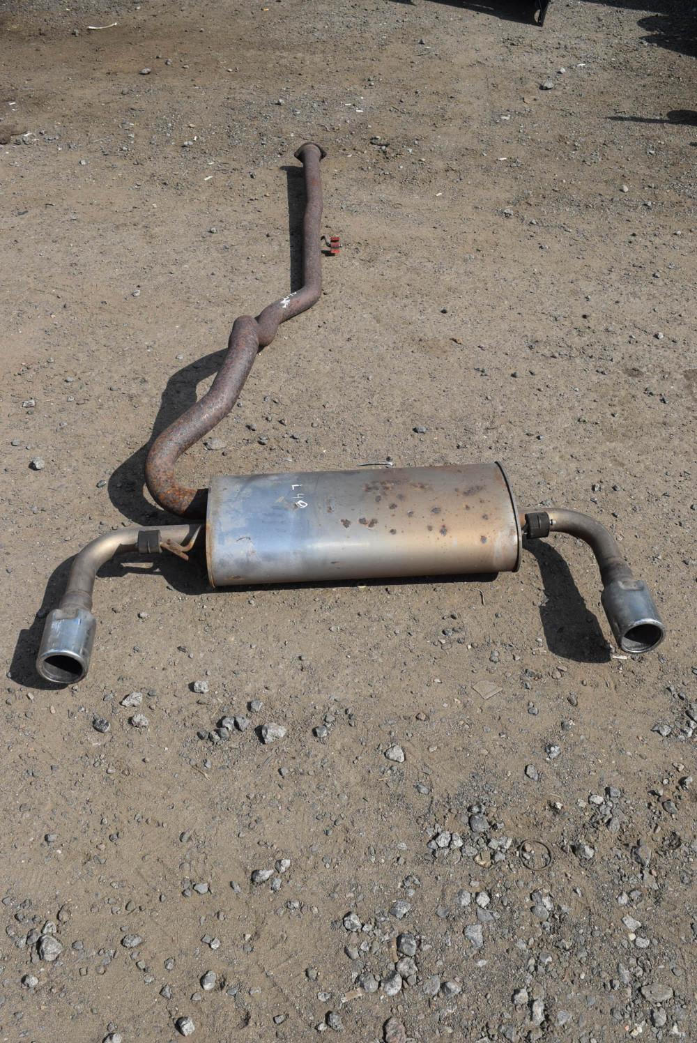 глушитель Volvo XC60 1 поколение 2011, 2.4 л., дизель, АКПП, универсал, 31290391AA, 31290391 - фото №1