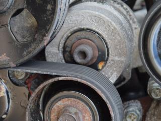 натяжитель Kia Sorento 1 поколение [рестайлинг] 2008, 2.5 л., D4CB, дизель, МКПП, внедорожник 5 дв., правый руль, 252814A000