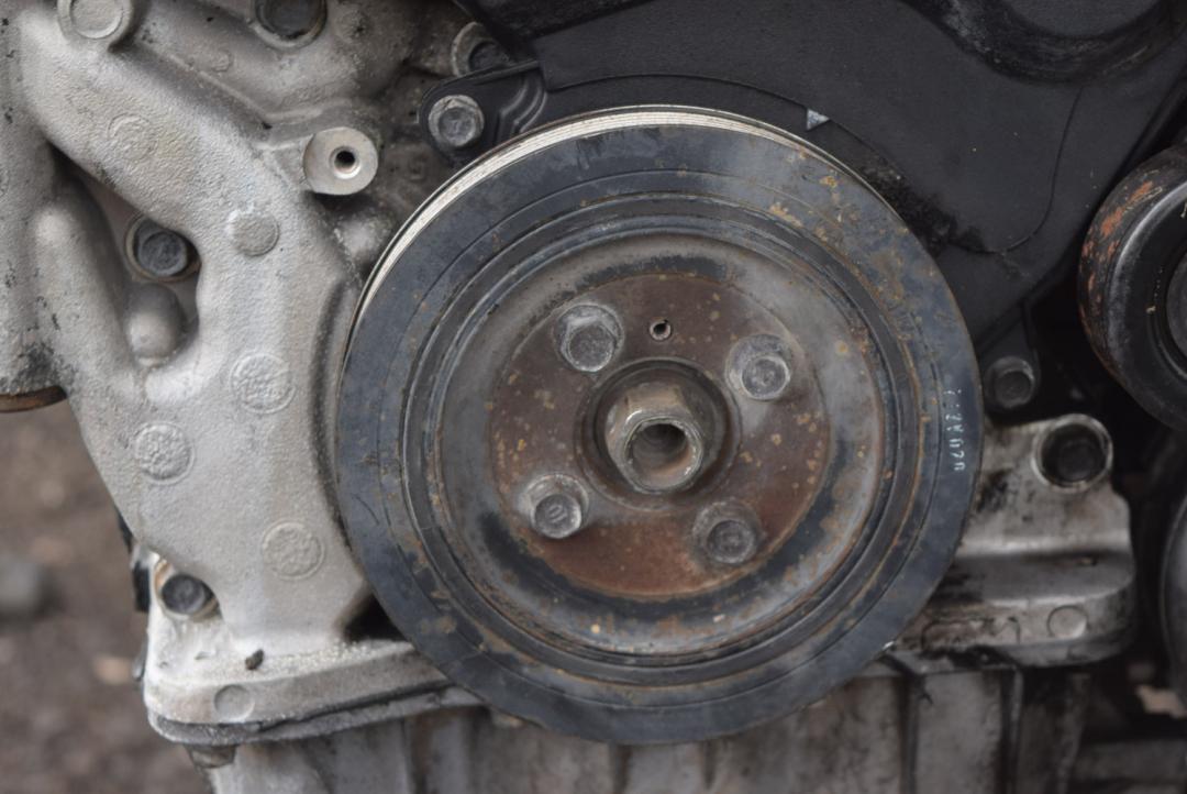 шкив коленвала Hyundai Santa Fe 1 поколение (SM) 2002, 2.0 л., D4EA, дизель, АКПП, внедорожник 5 дв. - фото №1