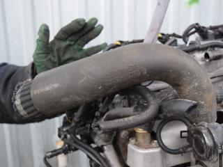 патрубок интеркулера Hyundai Santa Fe 1 поколение (SM) 2002, 2.0 л., D4EA, дизель, АКПП, внедорожник 5 дв., 282812705