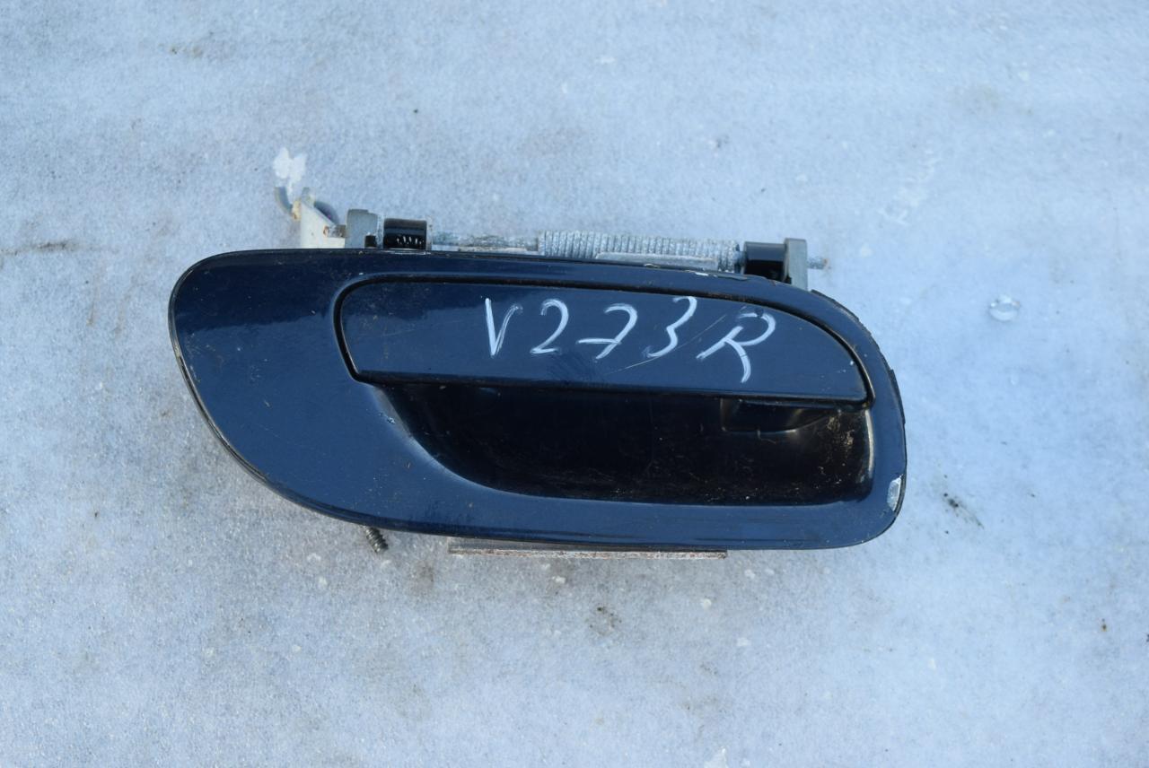 ручка наружная задняя правая Volvo S80 1 поколение 2000, 2.9 л., бензин, АКПП, синий, седан - фото №1