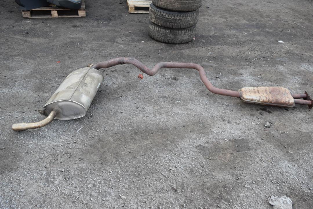 глушитель Volvo XC60 1 поколение 2010, 3.2 л., бензин, АКПП, черный, универсал, 31273578, 31273578AD - фото №1