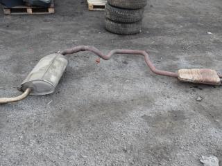 глушитель Volvo XC60 1 поколение 2010, 3.2 л., бензин, АКПП, черный, универсал, 31273578, 31273578AD