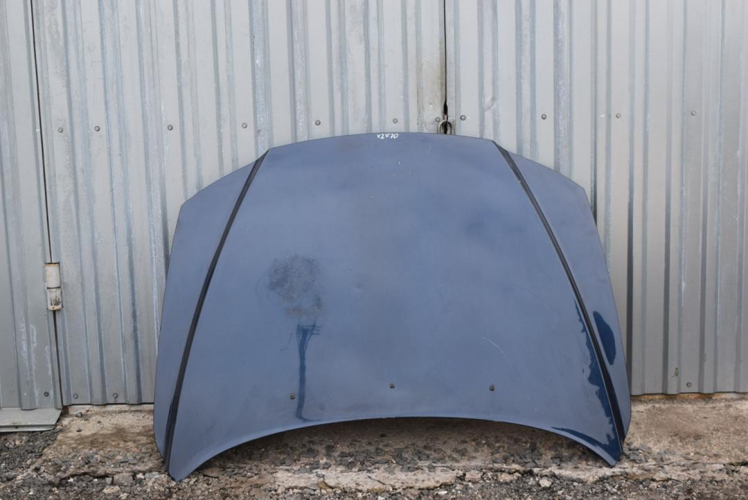 капот Volvo S80 1 поколение 2003, 2.0 л., B 5204 T4, бензин, синий, седан, 8643018 - фото №1