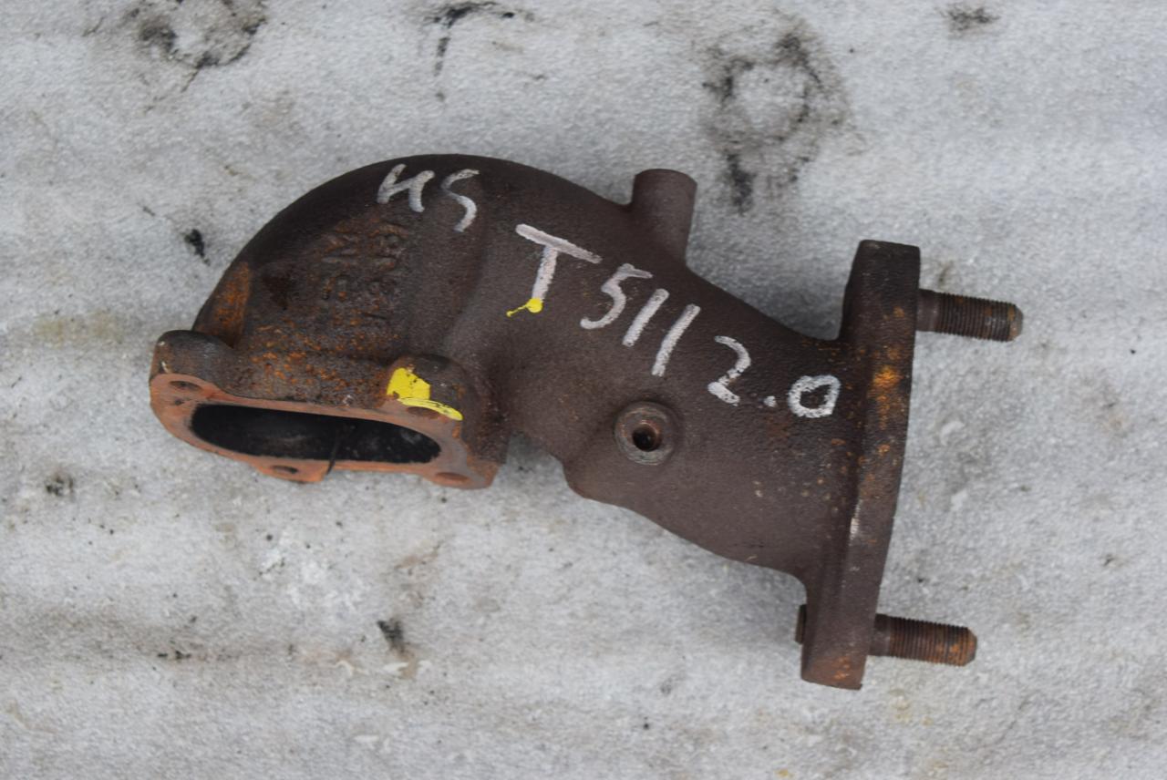 труба приемная глушителя Hyundai Santa Fe 1 поколение (SM) 2003, 2.0 л., CRDi, D4EA, дизель, МКПП, внедорожник 5 дв., полный привод - фото №1