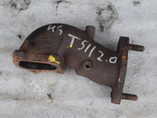 труба приемная глушителя Hyundai Santa Fe 1 поколение (SM) 2003, 2.0 л., CRDi, D4EA, дизель, МКПП, внедорожник 5 дв., полный привод