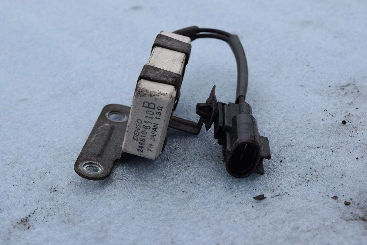 блок управления вентилятором (реле) Toyota Yaris XP9 DD1D 2007, 1.4 л., D-4D, 1ND-TV, дизель, МКПП, хетчбэк 5 дв., 2468106110B - фото №1