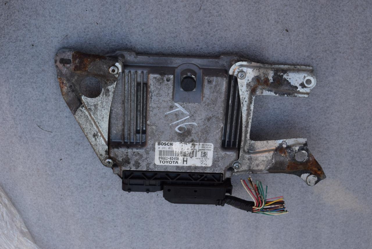 блок управления двигателем Toyota Yaris XP9 DD1D 2007, 1.4 л., D-4D, 1ND-TV, дизель, МКПП, хетчбэк 5 дв., 896610D450, 0281012370 - фото №1