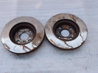 диск тормозной передний Toyota Yaris XP9 DD1D 2007, 1.4 л., D-4D, 1ND-TV, дизель, МКПП, хетчбэк 5 дв., 435120D060