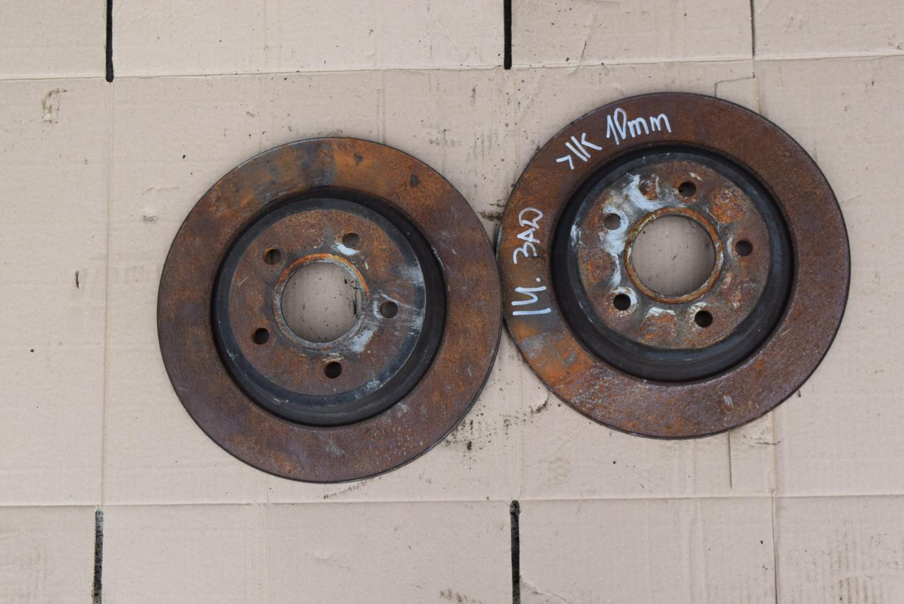 диск тормозной задний Volvo S40 2 поколение 2005, 1.8 л., i, B 4184 S11, бензин, МКПП, седан - фото №1