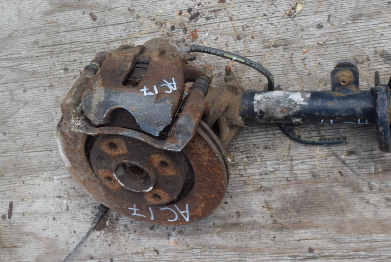 диск тормозной передний Citroen C2 1 поколение 2006, 1.8 л., бензин, АКПП - фото №1