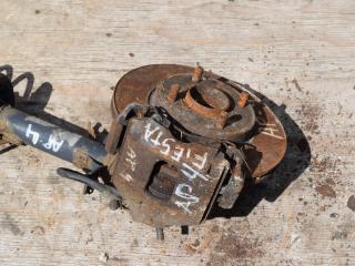 суппорт передний левый Ford Fiesta 5 поколение 2004, 1.4 л., дизель, МКПП, хетчбэк 5 дв.