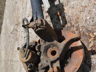 ступица передняя правая Ford Fiesta 5 поколение 2002, 1.4 л., дизель, МКПП, хетчбэк 5 дв.