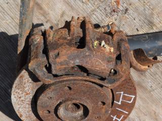 суппорт передний левый Peugeot 206 1 поколение 1999, 1.6 л., бензин, МКПП