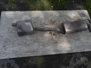 глушитель Ford Focus 1 поколение [рестайлинг] 2002, 2.0 л., бензин