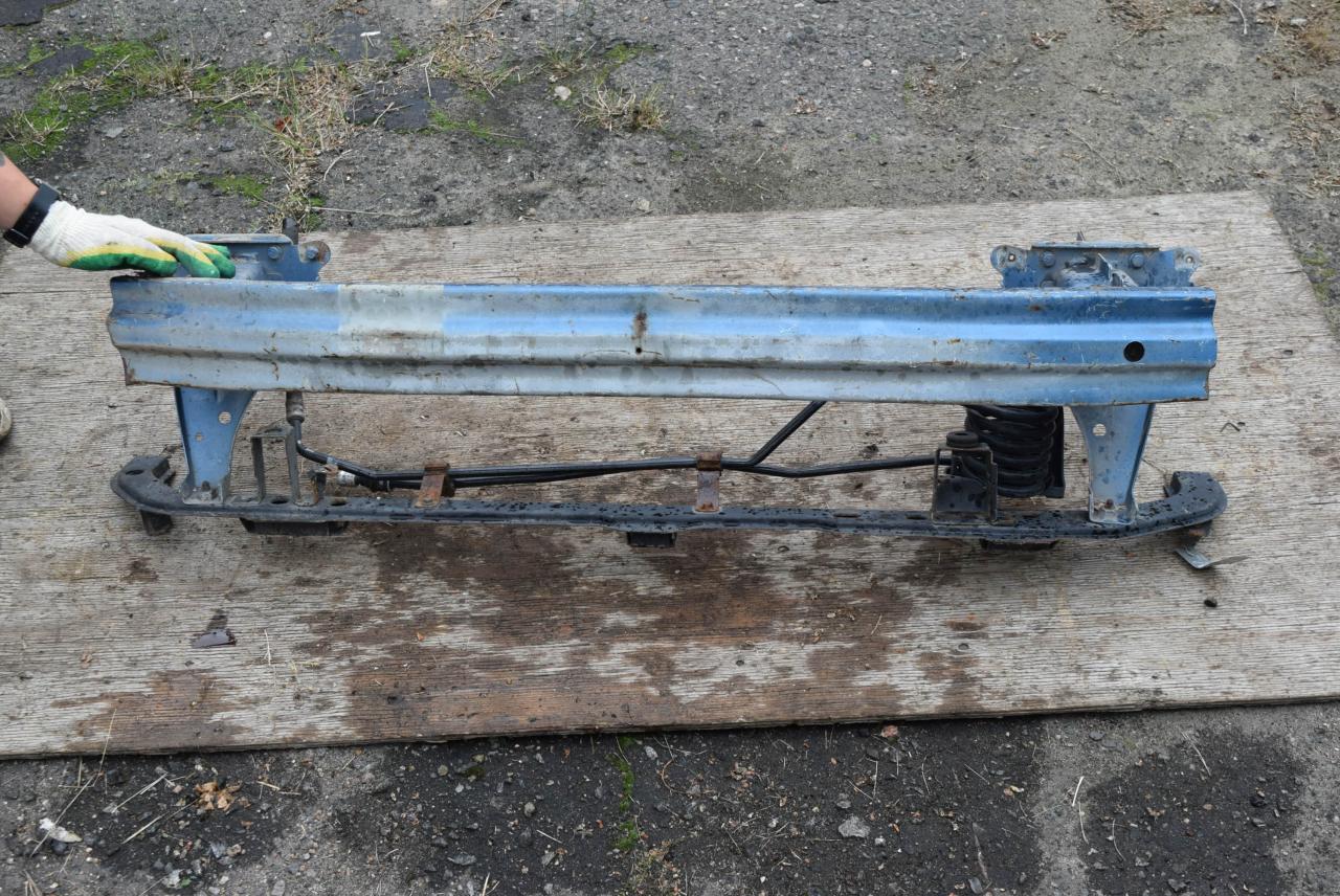 усилитель бампера переднего Fiat Doblo 1 поколение 2003, 1.3 л., дизель, МКПП - фото №1