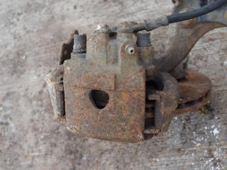 суппорт передний левый Volkswagen Golf 4 поколение 1999, 1.9 л., AGP, дизель, МКПП, хетчбэк 5 дв.