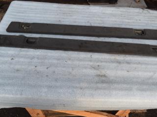 обшивка багажника Audi Q7 4L 2008, 3.0 л., TDi, CASA, дизель, АКПП, полный подключаемый привод, 4L0861488, 4L0861487