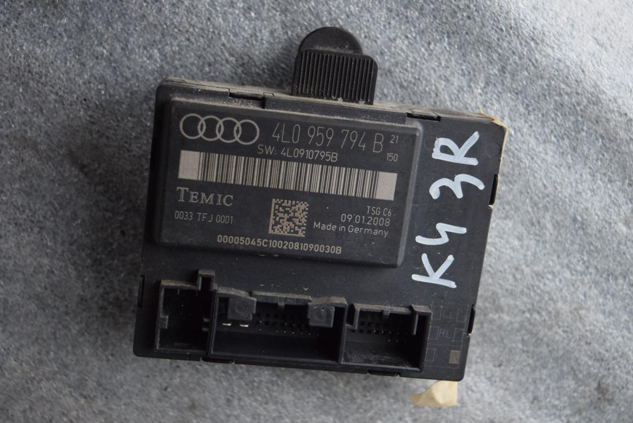 блок комфорта Audi Q7 4L 2008, 3.0 л., TDi, CASA, дизель, АКПП, полный подключаемый привод, 4L0959794B - фото №1