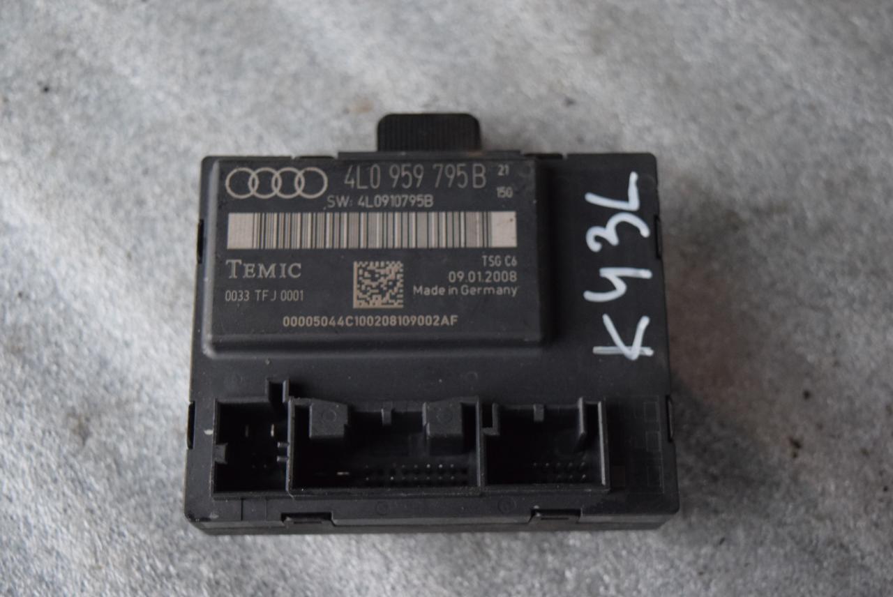 блок комфорта Audi Q7 4L 2008, 3.0 л., TDi, CASA, дизель, АКПП, полный подключаемый привод, 4L0959795B - фото №1