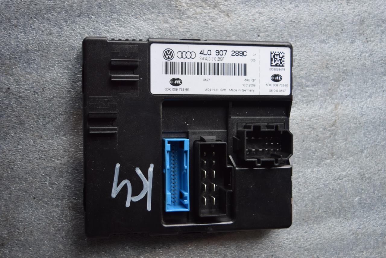 блок комфорта Audi Q7 4L 2008, 3.0 л., TDi, CASA, дизель, АКПП, полный подключаемый привод, 4L0907289C - фото №1
