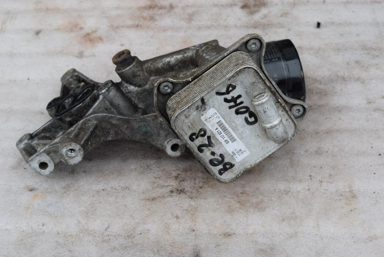 корпус масляного фильтра Volkswagen Golf 6 поколение 2010, 1.2 л., бензин, МКПП, хетчбэк 5 дв., 03F903143H, 03F117021A - фото №1